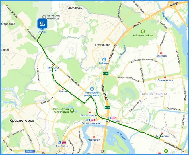 Как проехать митино. Пятницкое шоссе москва на карте. Митино на карте. Карта района строгино. Метро от митино до химки.