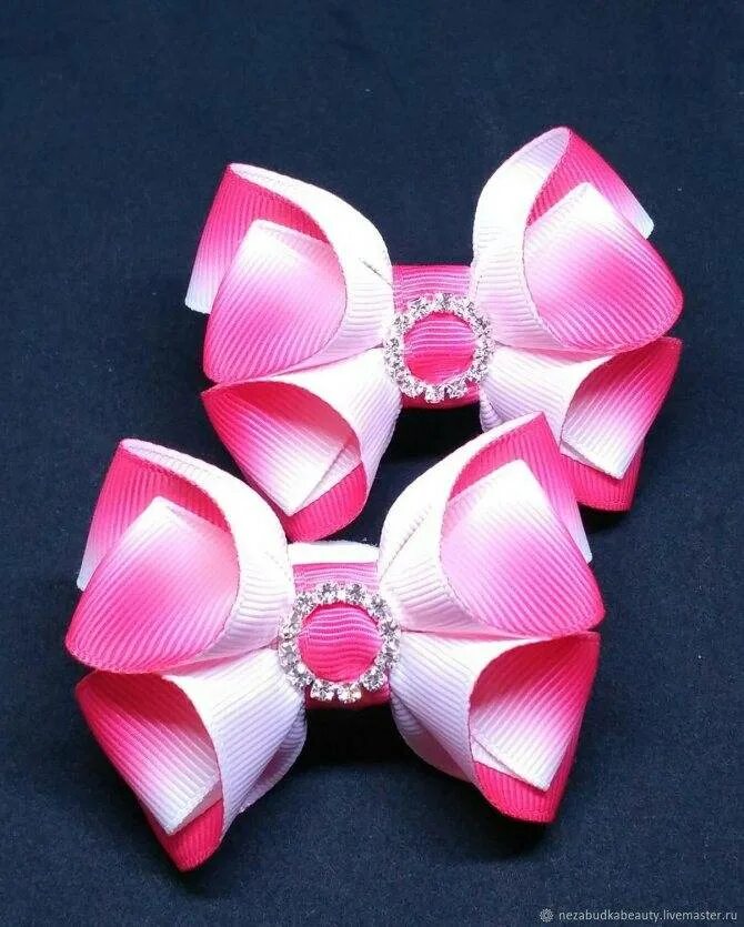 Бант резинка из лент. Бант резинка из лент. Бантики канзаши репс 2. Резинка с бантиком. Резинки для волос из лент.