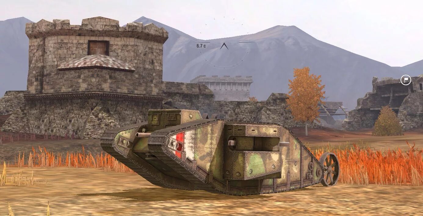 Танк блиц 10.7 1. МК 1 хеви танк. Танк Мародер World of Tanks Blitz.