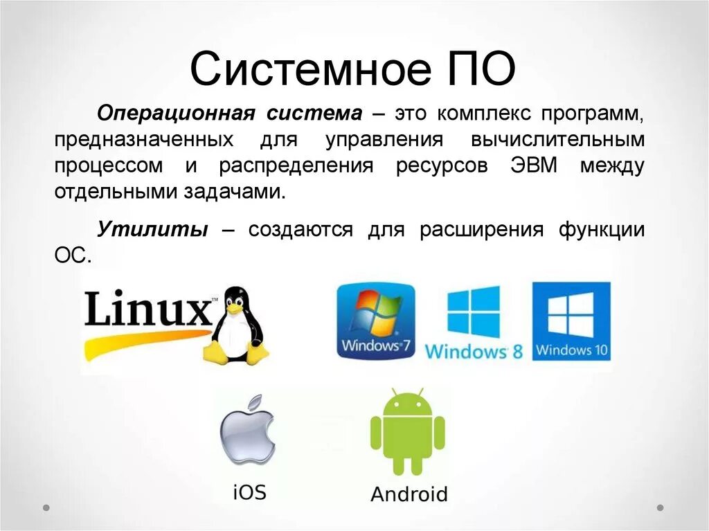 Скопировать ос ос. Системное по. Операционная система. Операционные системы системное по. Операционные системы это программы.