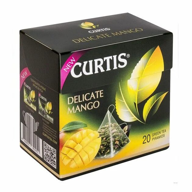 Чай в пакетах цена. Чай Curtis 20пак delicate Mango пирамидки. Чай Кертис 20 пакетиков манго. Чай зеленый «Curtis» delicate Mango, 20х1.8 г. Чай Кертис Санни Лемон 20 пак пирамидки.