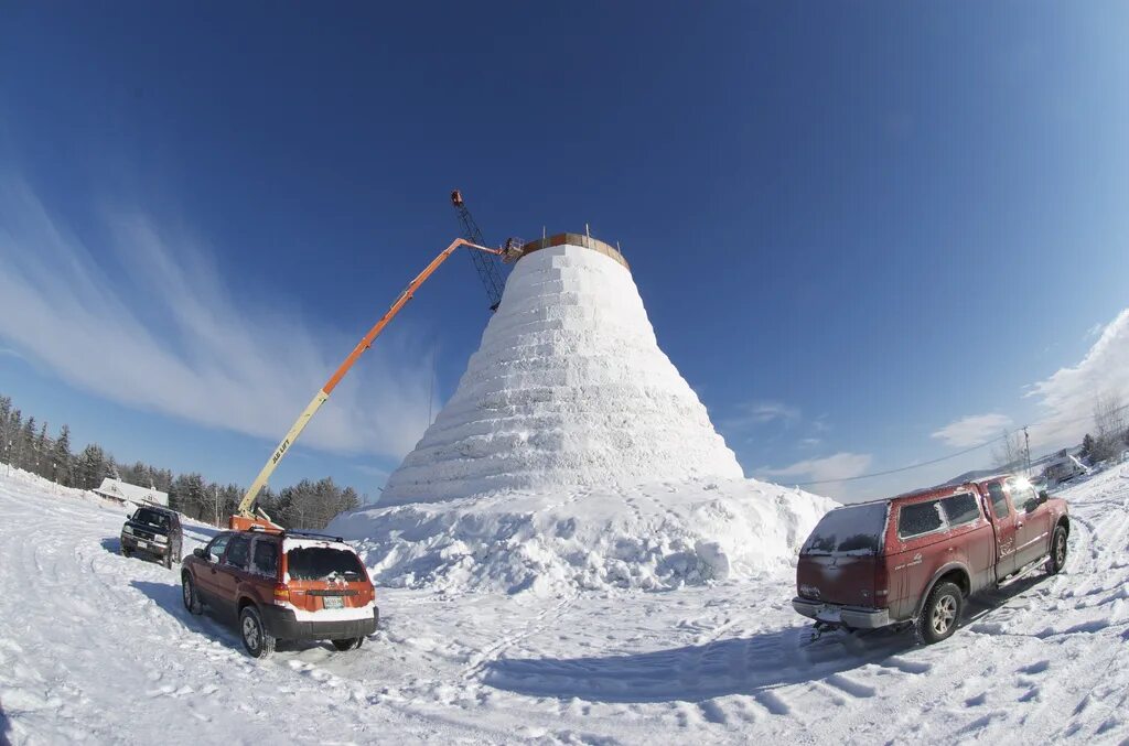 Самый высокий снег