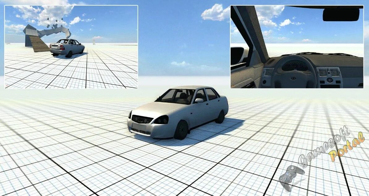 Русские карты для бименджи драйв. ВАЗ 2170 Люкс BEAMNG.