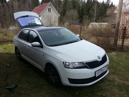 Крыша skoda rapid
