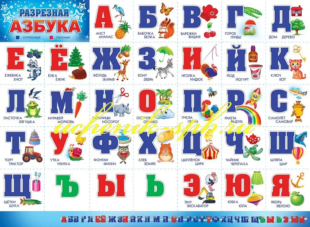 Разрезная Азбука. Разрезная Азбука для детей. Алфавит плакат. Разрезная Азбука для дошкольников.