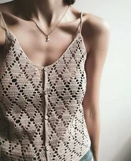 Топики крючком для женщин