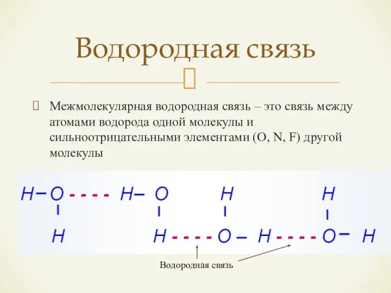 Вещества которые образуют водородные связи. Водородная связь химия 8 класс. Водородная химическая связь 8 класс. Водородная связь в химии 11 класс. Водородная связь в химии 9 класс.