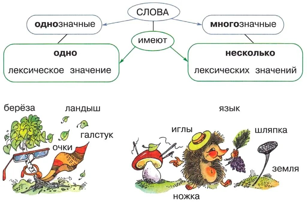 Однозначность слова