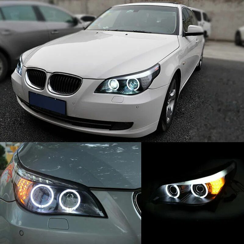 Ангельские глазки е60. BMW e60 far. Ангельские глазки БМВ е60. Оптика BMW e60. Ангельские глазки БМВ e60.