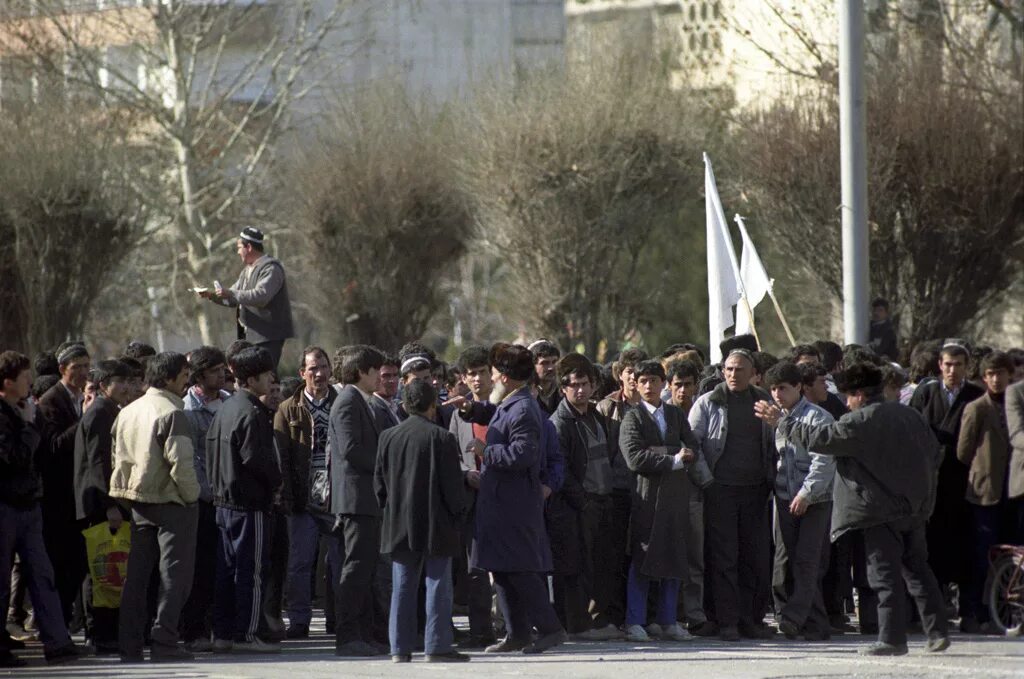 Русские в душанбе 1990