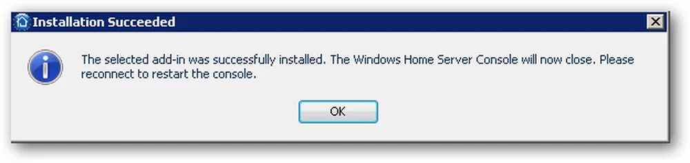 We had a server error. Windows server console.