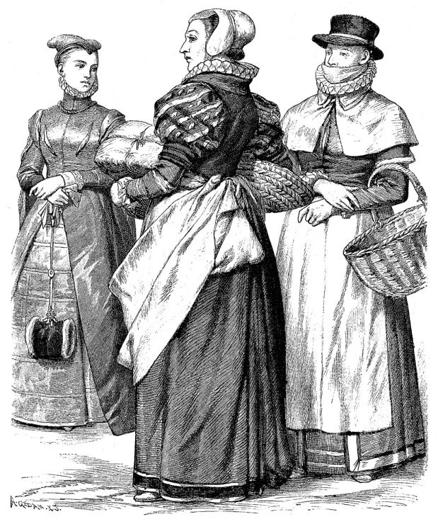 Одежда крестьян в 16 веке. Одежда простолюдинов 17 века. Одежда 16 века Англия простолюдинки. Простолюдины 16 век Англия. Англия 16 век одежда простолюдин.