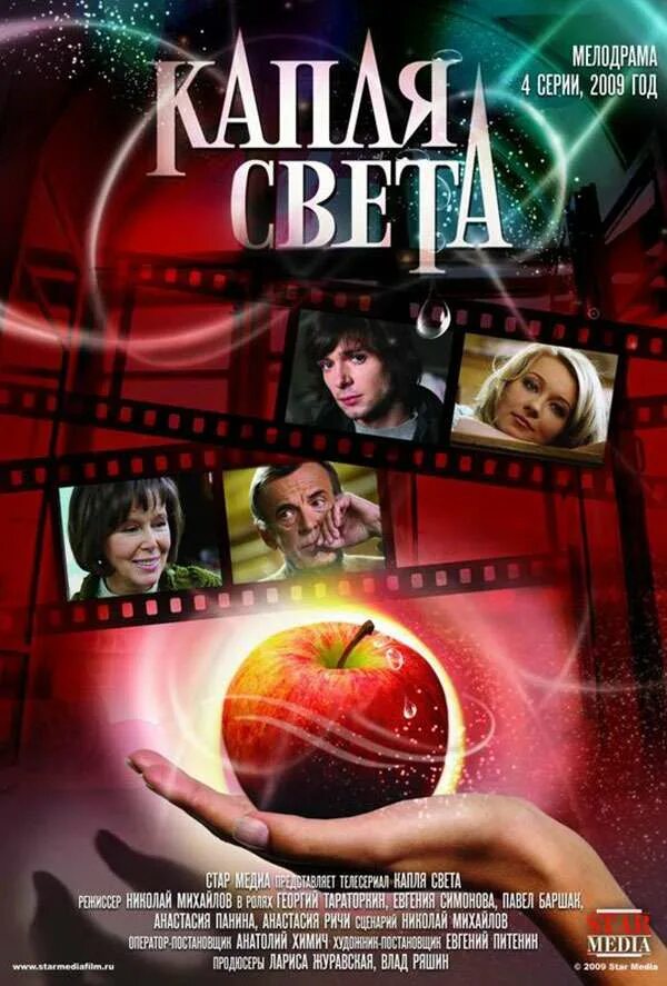 Капля света содержание всех серий. Капля света 2009.