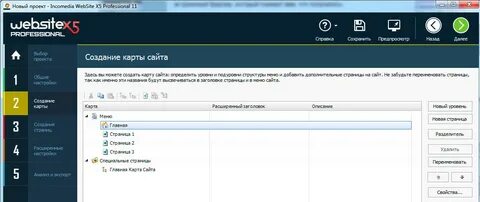 Сайт раздельная