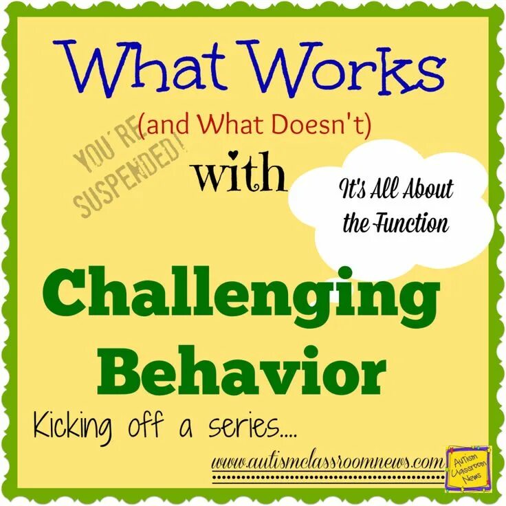 Behavior problems