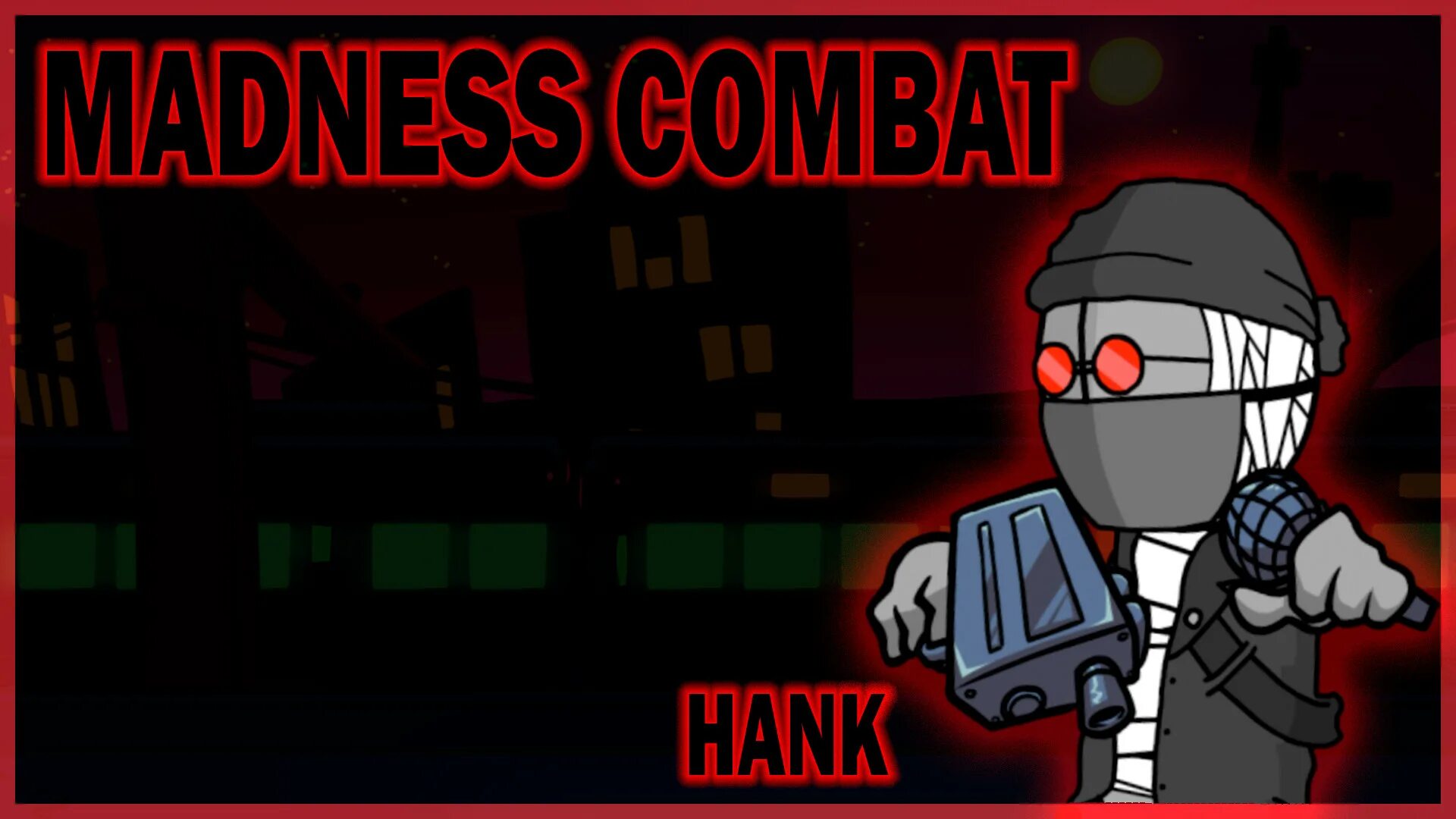 Madness combat mod. Хэнк Уимблдон Madness Combat. Hank Madness Combat FNF. Хэнк Маднесс комбат Фрайдей Найт Фанкин.