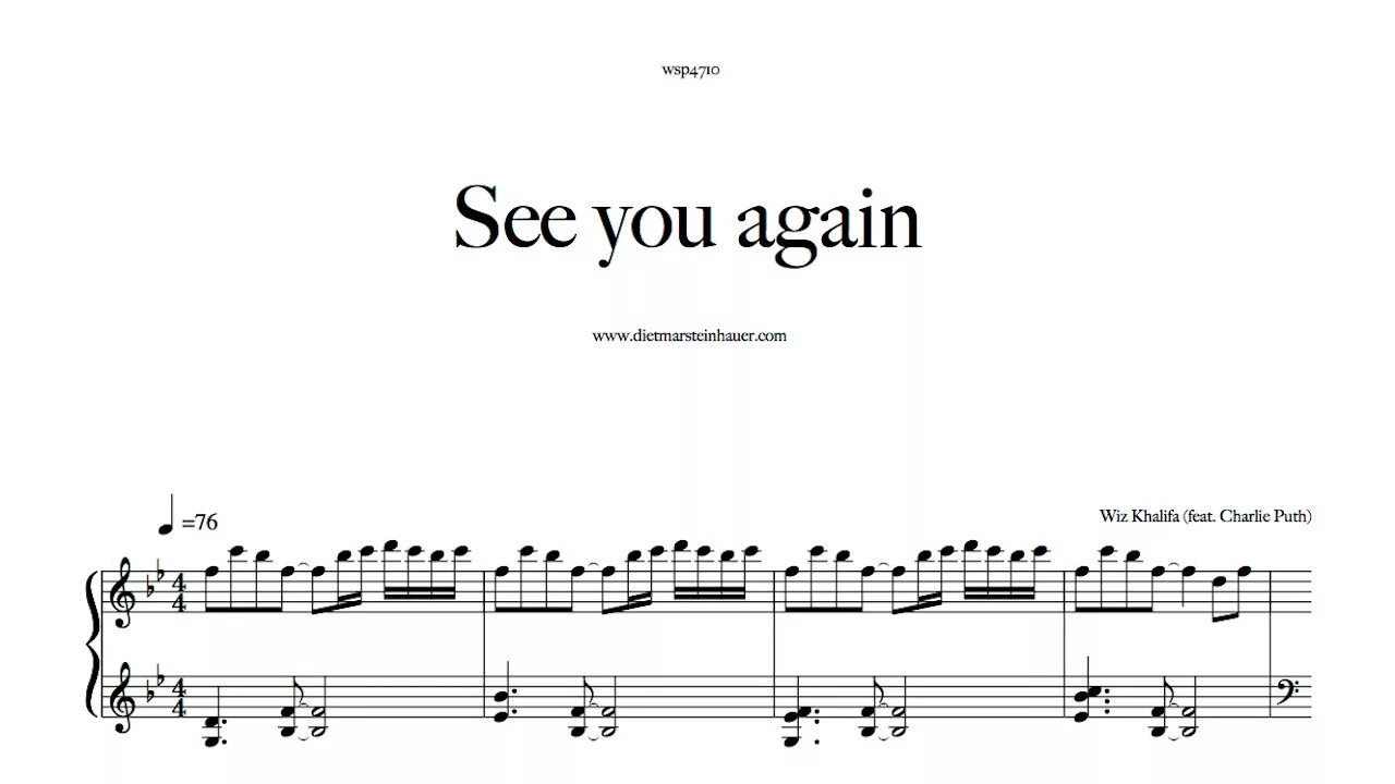 See you again Ноты для фортепиано. Wiz khalifa - see you again Ноты. Wiz khalifa see you again ft. Charlie Puth. Чарли Ноты для фортепиано.