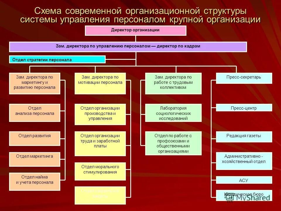 Структурная схема службы управления персоналом организации. Структура отдела управления персоналом. Схема организационной структуры управления персоналом организации. Структура управления персоналом в организации схема. Организация работы персонала на предприятии