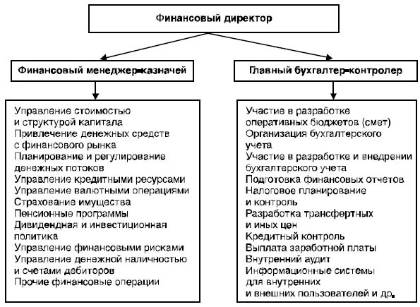 Менеджер организации обязанности. Финансовый контролер должностные обязанности. Функции функции финансового директора. Функционал финансового директора в коммерческом предприятии. Основной функционал финансового директора.