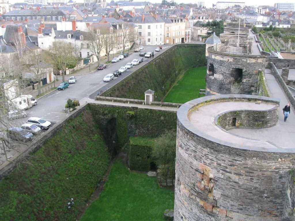 Анже. Замок Анжер Франция. Замок Анже Франция. Chateau d'Angers замок. Город Anger Франция.