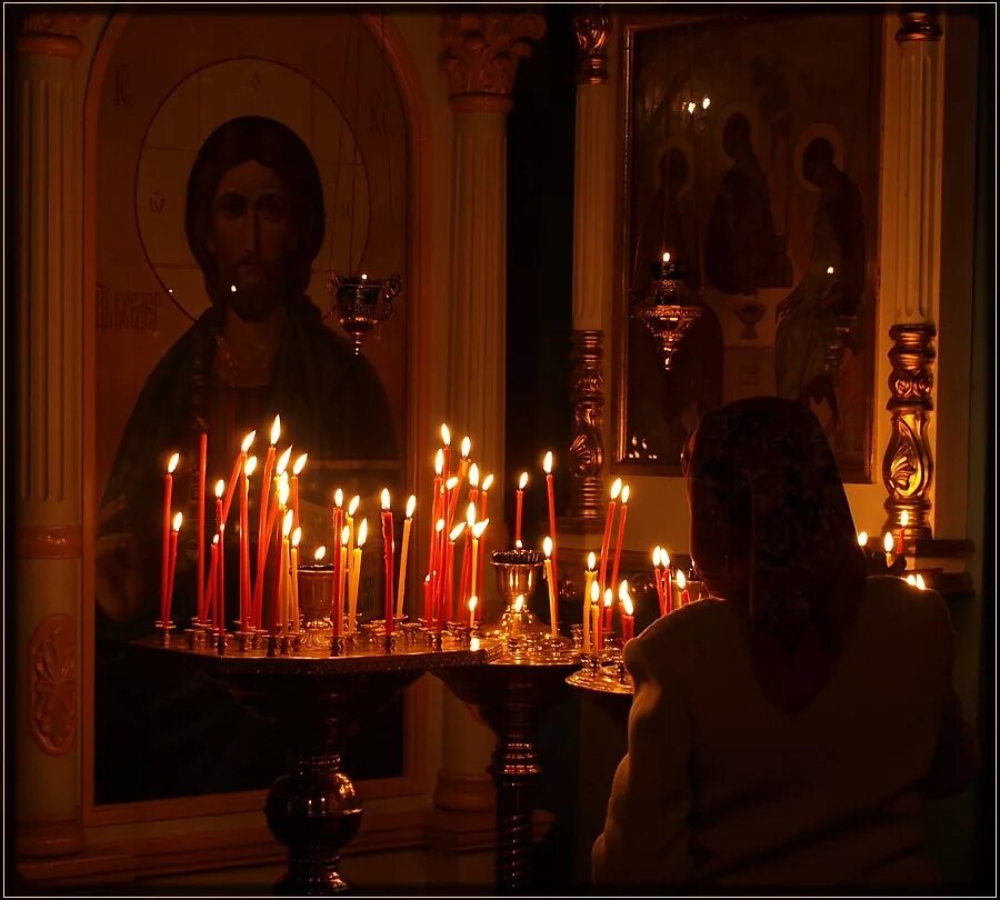 Помолюсь перед иконой