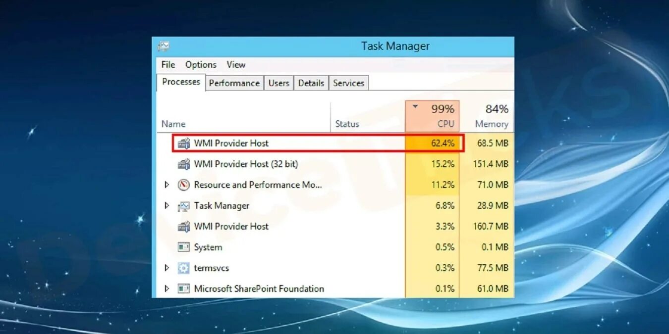 Wmi provider host загружает процессор. Wmiprvse exe что это за процесс. параметры wmi. wmi provider host что это за процесс. wmi provider host как отключить.