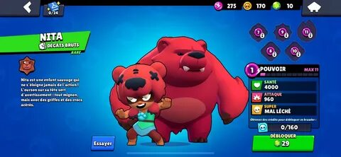 Brawler Nita arrive dans Brawl Stars : Disponible maintenant