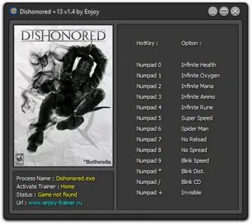 Dishonored читы