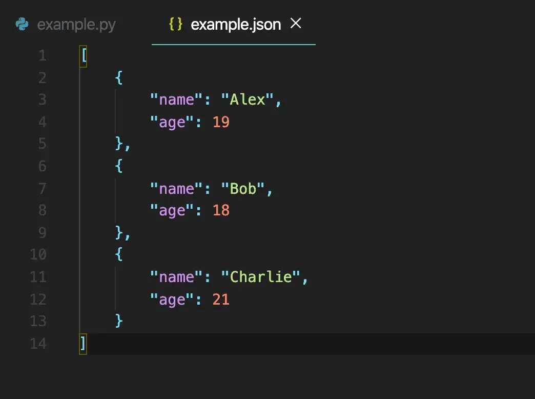 Python json array. Json файл python. implicit example python.