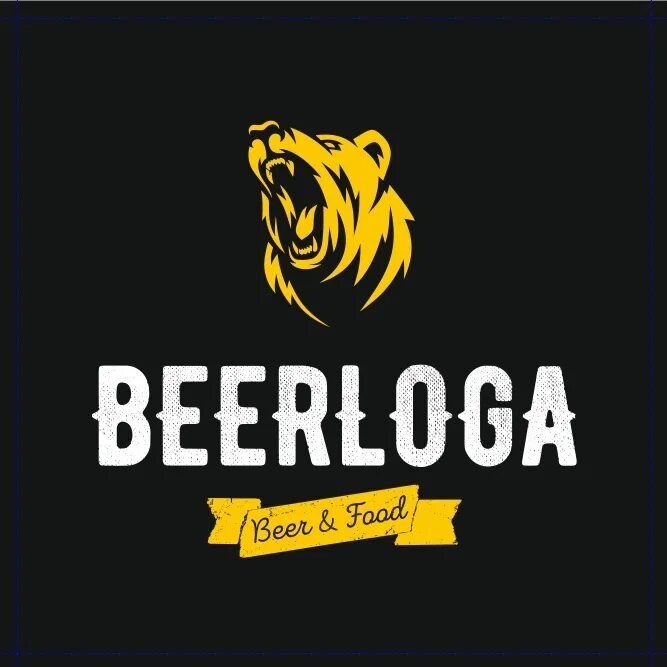 BEERЛОГА логотип. Вывеска Beerloga. Берлога пиво. Берлога эмблема.