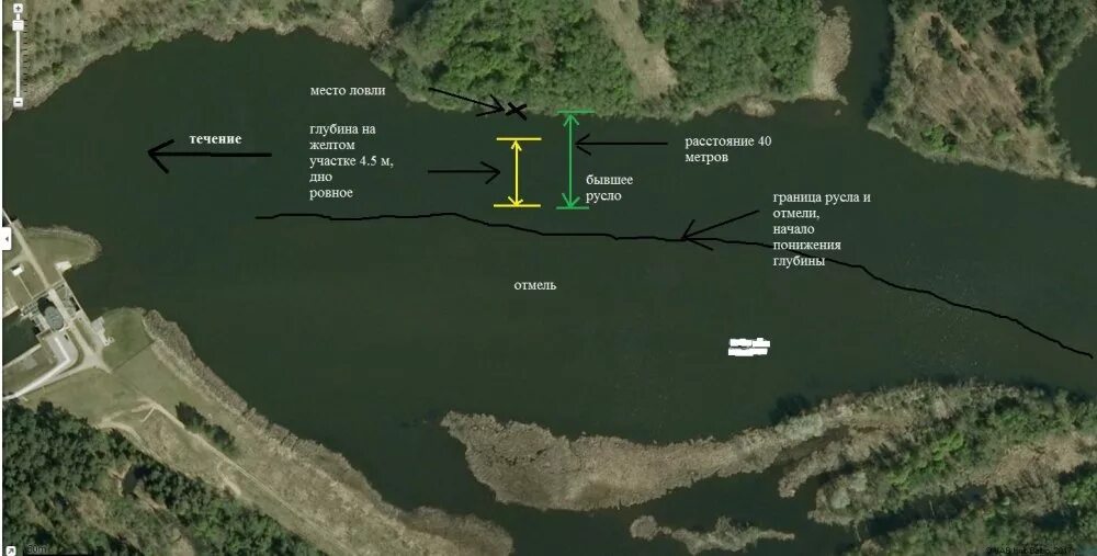 Найти точку лова. Перспективные точки ловли карпа. Место ловли на фидер. Перспективные места на реке. Перспективные места ловли на реке.