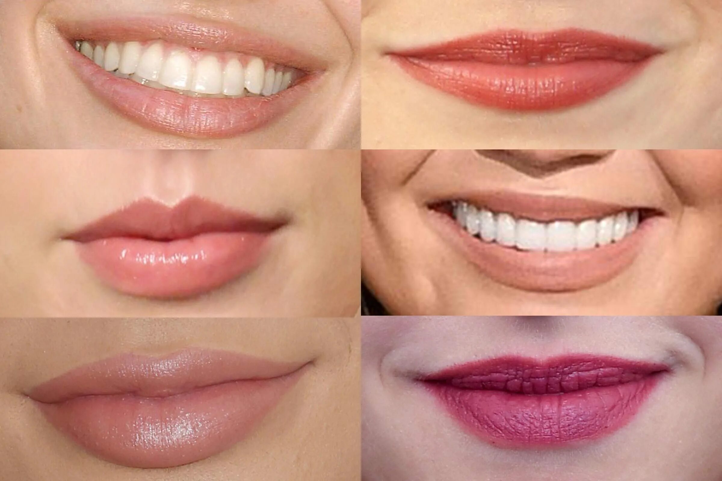 Формы губ. Разные формы губ. Красивая форма губ. Формы женских губ. Как отличить губы