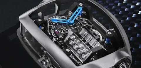 Bugatti chiron двигатель