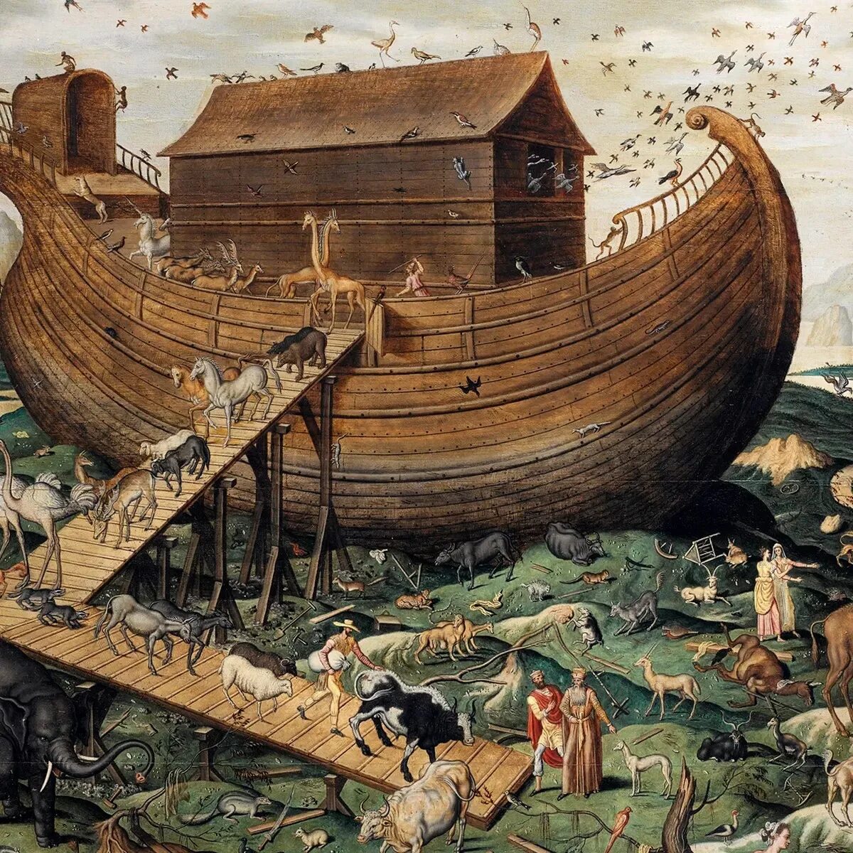 Ноев ковчег значение фразеологизма. Всемирный потоп. Великий потоп. Ноев Ковчег. Ноев Ковчег в искусстве.