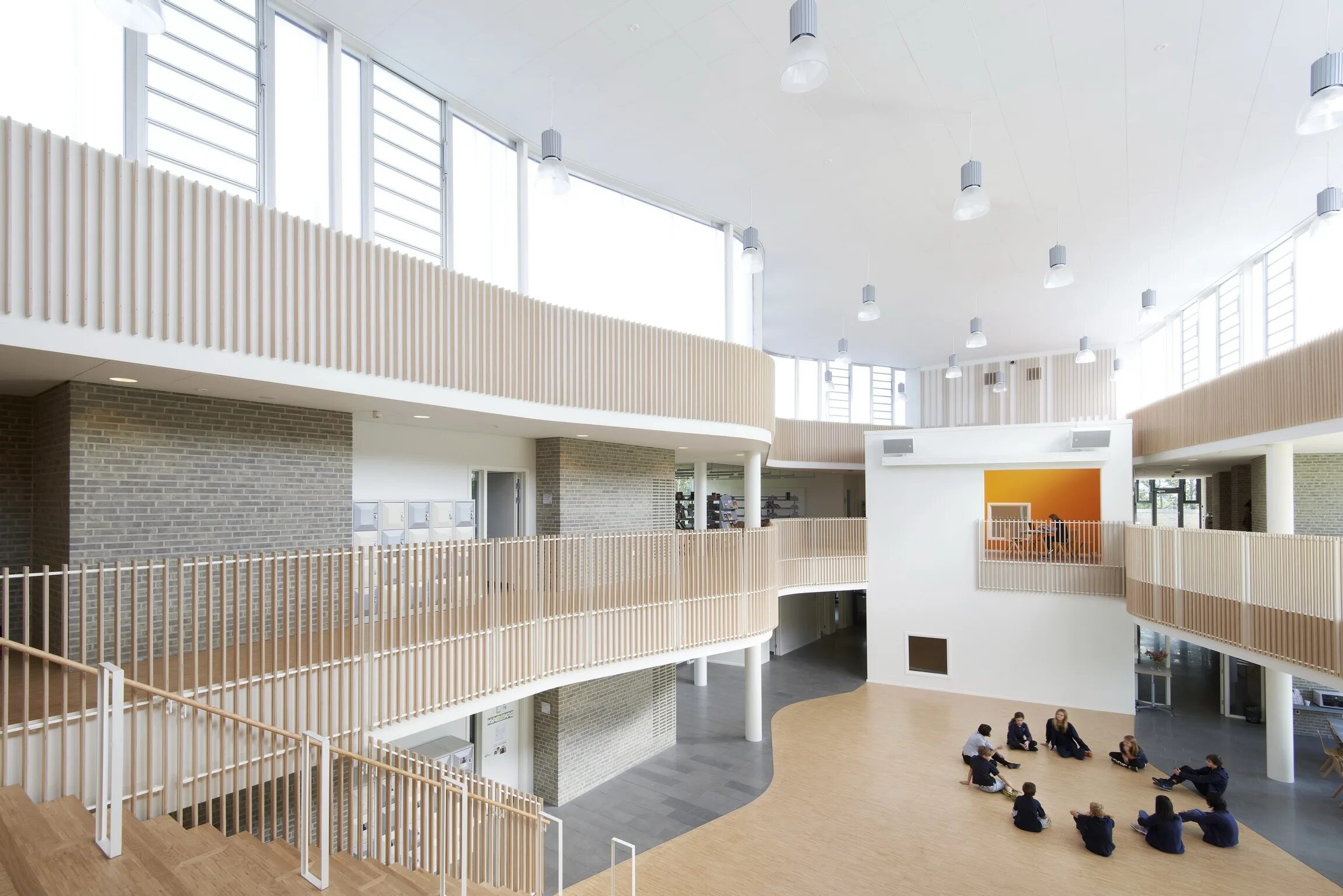 International School in Ikast-Brande c.f. Møller Architects проект. Международная школа Икаст-Бранде. Идеальная школа. Проект школы. Школа международного класса