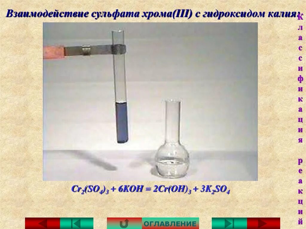 Гидроксид хрома 3 с koh. Сульфат хрома 3 цвет. Сульфат хрома 3 цвет раствора. Взаимодействие гидроксида калия. Сульфат хрома и гидроксид калия.