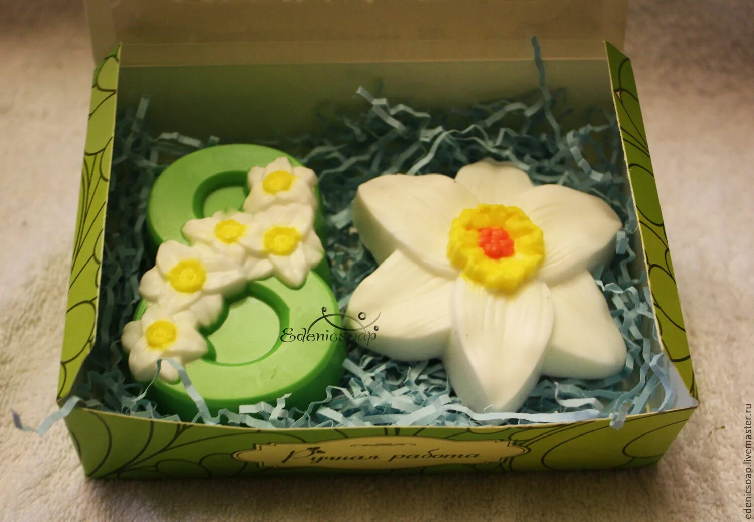 Восьмерка из мыла. Красивое мыло. Ручное мыло. Мыльные наборы на 8 марта. Мыло ручной работы 8.