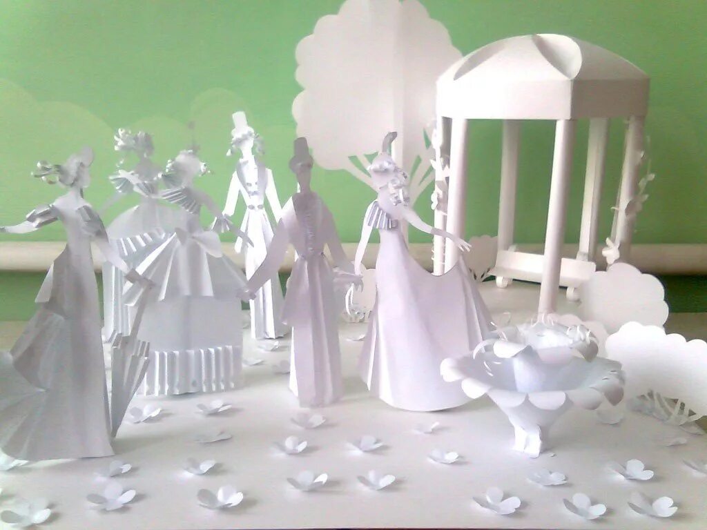 Модульное оригами. Новогодние украшения из бумаги. Техника с бумагой. Аппликация оригами. Поделки из модулей.