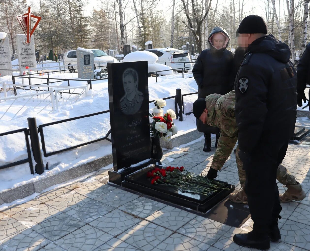 Хабаровский ОМОН. 25 Февраля на базе ОМОН почтили память погибших 2023.