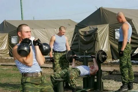 Физические упражнения военнослужащих