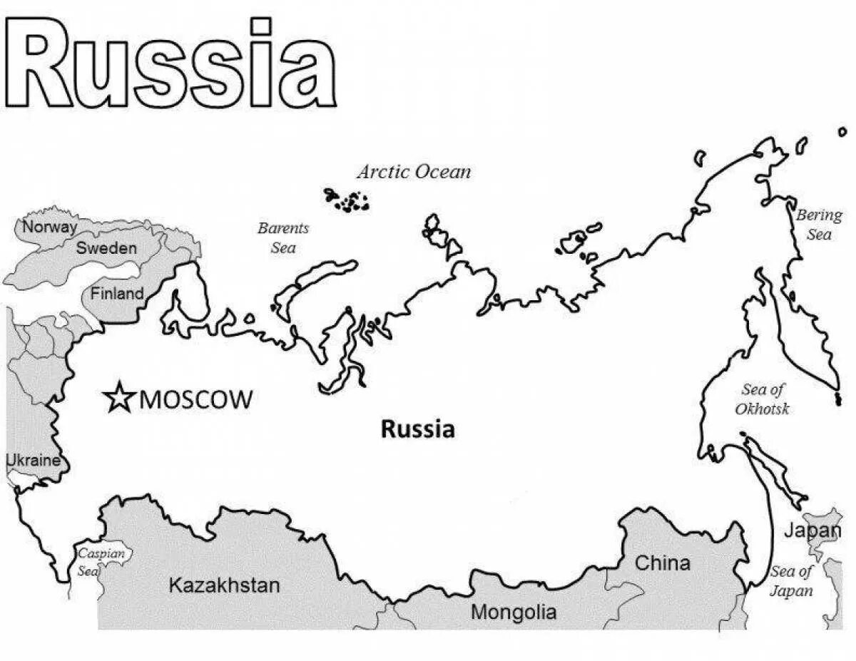 Контурная карта столица россии. Карта России для раскрашивания. Карта России раскраска. Раскраска карат России. Карта России разукрасить.