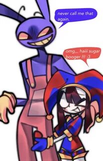 basically pomni x jax Fandom.