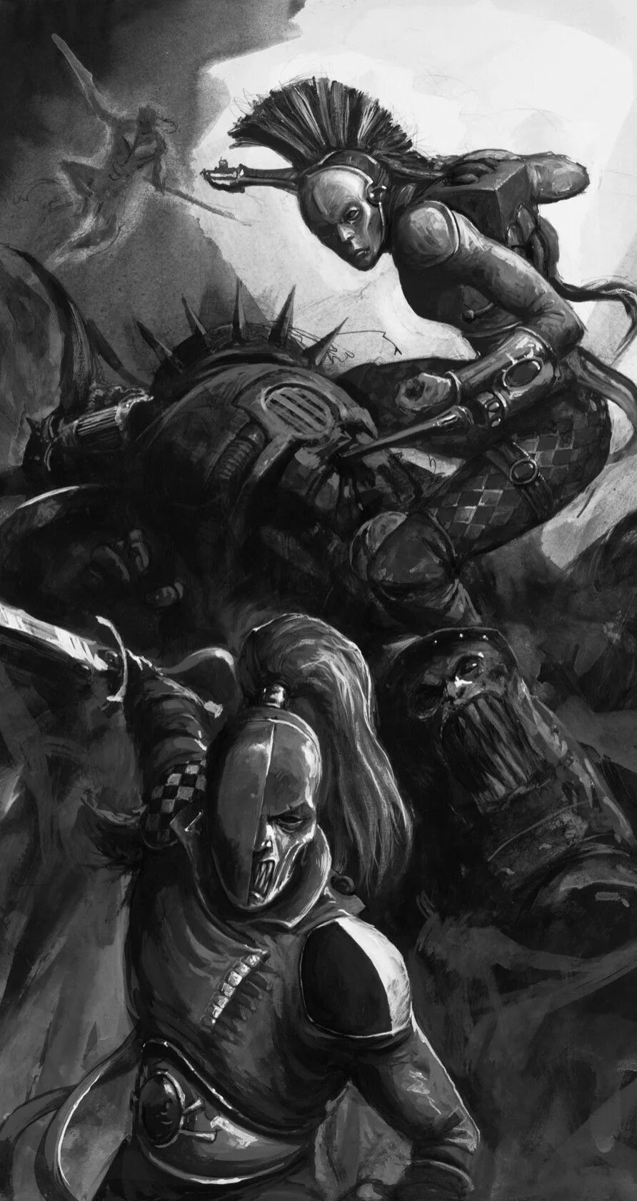 Warhammer 40000 арлекины арт. Arlekin 40 000. Цегорах вархаммер 40000. Arlekin 40 000. Арлекин wh40k.