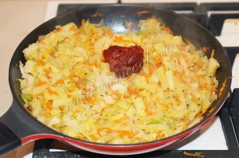 Рецепт тушенной капусты с картошкой