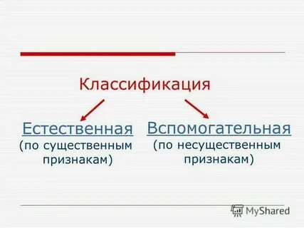 Общая классификация это