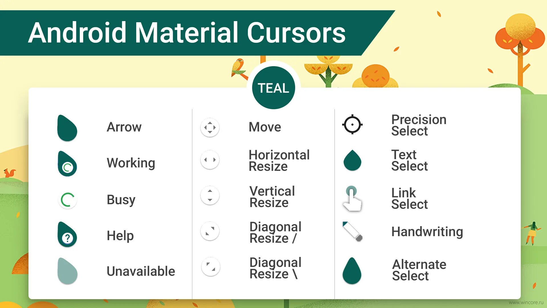 Курсор android. Material design курсор. ьфеукшфд сщгкыщк цшвщцы 10. glass cursor windows.