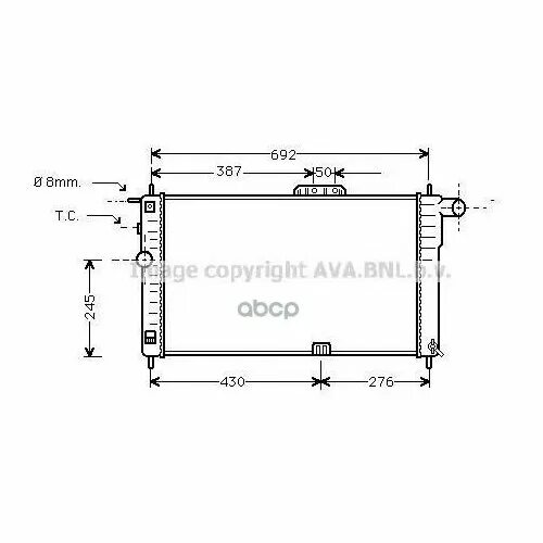 Ava 5. Размеры радиатора Дэу Нексия. Радиатор Нексия Размеры. Радиатор охлаждения Нексия Размеры. Радиатор Daewoo espero 2 0 фото.