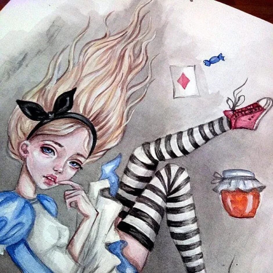 Алиса в стране чудес рисунок. Нарисовать иллюстрацию к сказке Алиса в стране чудес. Алиса в стране чудес для срисовки. Алиса в стране чудес рисунок легкий.