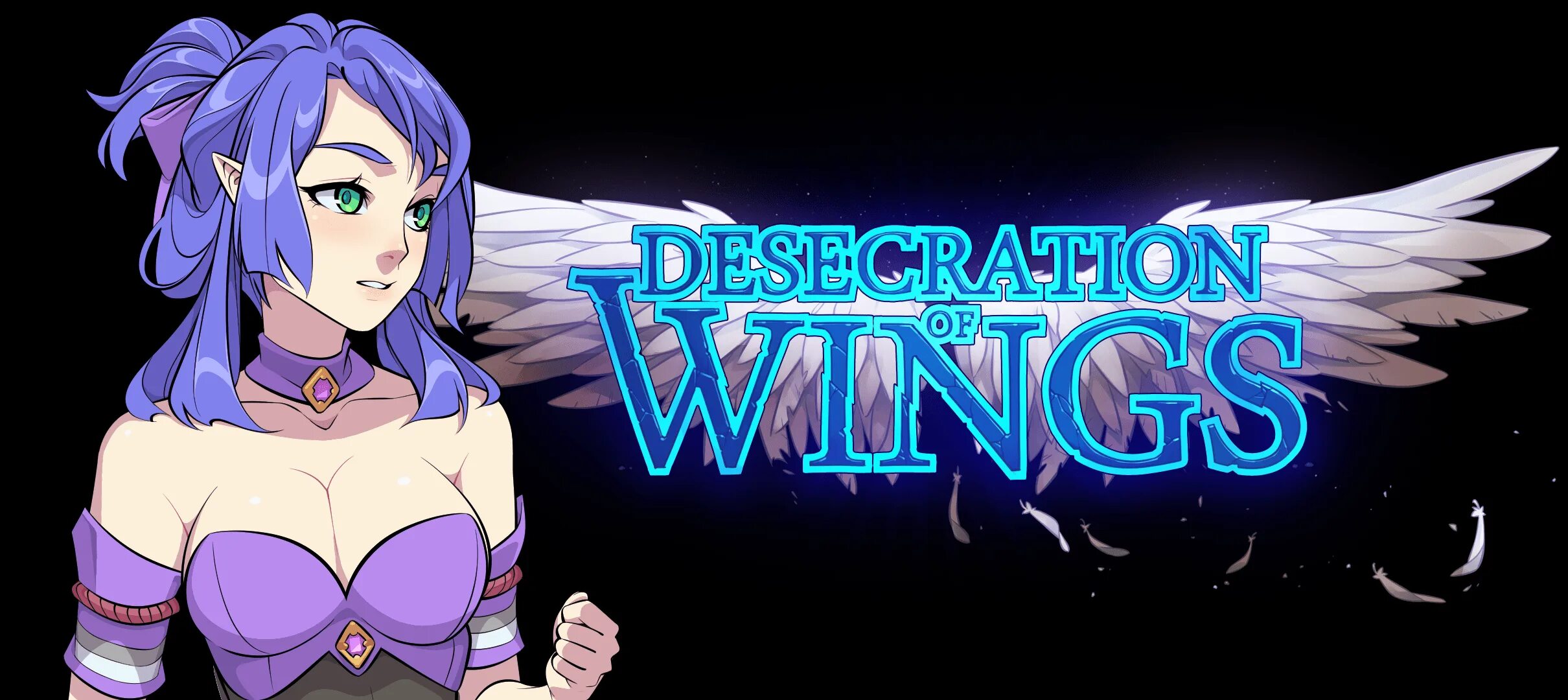 Lewdninja. Игра Wings of vi. Tales of Aravorn: Cursed Lands. Desecration of Wings. Стим Винг.