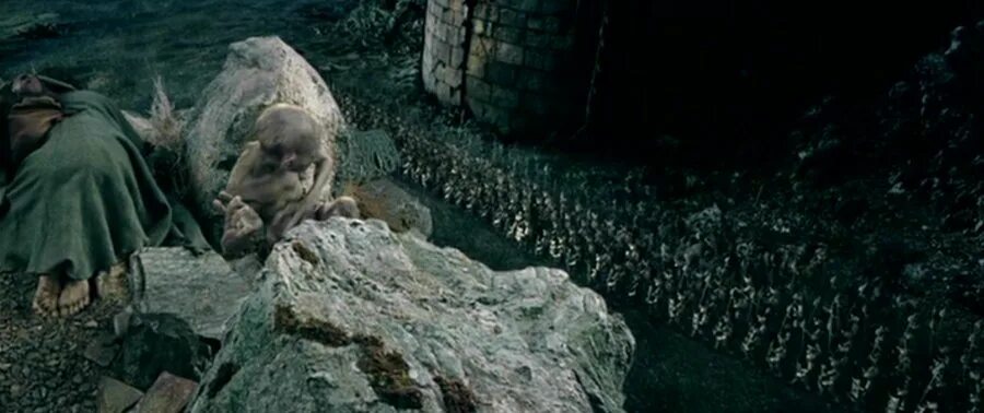 арагорн леголас и гимли две крепости. властелин колец: две крепости (2002). битва за хельмову падь. энди сёркис. трилогия "властелин колец" джон толкиен обложки.